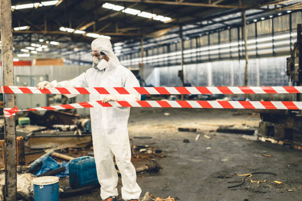 Professional Odor Removal technician working in Greenwich, OH